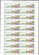 Portugal Credit Agricole Feuille Complete Avec Vignette Corporate 2011 ** Agricultural Bank Sheet With Cinderella Tab ** - Full Sheets & Multiples