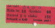 Yugoslavia Yugoslav Railways Train Ticket With Paid Seat Reservation 1979 - Europe