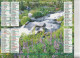 Calendrier-Almanach Des P.T.T 2015-Mont Rainier-Cascades De Kirka-Département AIN-01-OLLER - Groot Formaat: 2001-...