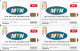 S. Africa - MTN - Classic Locomotives Complete Set Of 4 Cards, Chip SC8, 10.2002, 15R, Used - Afrique Du Sud