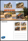 NIGER 2023 STATIONERY CARD - FROGS FROG TOAD TOADS GRENOUILLE GRENOUILLES - AMPHIBIANS AMPHIBIENS - Grenouilles