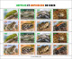 NIGER 2023 PACK OF 3 SHEET - FROGS FROG TURTLE TURTLES SNAKES SNAKE CROCODILES CHEMELEONS - AMPHIBIANS & REPTILES - MNH - Grenouilles