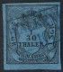 FALKENBURG Auf 1/10 Thaler Blau - Oldenburg Nr. 2 III - Pracht - Oldenbourg