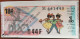 Billet De Loterie Nationale Belgique 1987 18e Tranche De La Chanson - 6-5-1987 - Billetes De Lotería