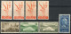 REGNO / COLONIE / AFRICA ORIENTALE ITALIANA 1938 - SOGGETTI VARI 8 VALORI MNH / MLH / (*) NO GUM - SASSONE 1-4-7-12/13 - Afrique Orientale Italienne