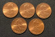 US One Cents Coins, Years 2003,2004,2005,2006,2007, Almost Uncirculated - Andere & Zonder Classificatie