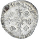 France, Henri II, Douzain Aux Croissants, 1553, Rennes, Billon, TTB, Gadoury:357 - 1547-1559 Enrique II