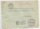 POLAND POLSKA 10ZT+6ZT REPLIE  AU VERSO LETTRE COVER AVION RECKRAKOW 31.1.1946 W 1946  + CENSURE TO HELVETIA - Cartas & Documentos