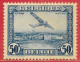 Belgique PA/AM N°1 50c Bleu (bon Centrage) 1930 * - Nuevos