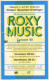 Roxy Music Concert '80 / Stuttgart - Bryan Ferry (Vintage Concert Ticket) - Concert Tickets