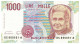 1000 LIRE MARIA MONTESSORI SERIE SOSTITUTIVA SERIALE XC 000651 A 09/10/1995 FDS - Otros & Sin Clasificación