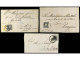 AUSTRIA. 1853-60. Lot Of 5 Covers With Diverse Frankings. - Autres & Non Classés