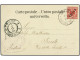 CHINA. 1899. SHANGHAI To TRIESTE (Austria). Postcard With German 10 Pf. Red Stamp With Very Rare Oval Marking AUSTRIAN L - Other & Unclassified