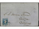 CUBA. 1860. HABANA A CARDENAS. 1/2 Real Azul FALSO POSTAL (Graus Tipo III, Guerra Tipo II Subtipo A). Ant.7F. - Autres & Non Classés