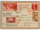 CUBA. 1929 (2-XI). SUIZA A LA HABANA. Entero Postal Suizo De 20 Cts. Con Franqueo Adicional De 35 Cts. Y 45 Cts. Circula - Other & Unclassified