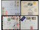 FRANCIA. 1910-50. FRENCH COLONIES. Lot Of 12 Covers With Postage Due Stamps. - Andere & Zonder Classificatie