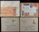 FRANCIA. 1910-50. FRENCH COLONIES. Lot Of 12 Covers With Postage Due Stamps. - Autres & Non Classés