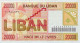 Lebanon 20.000 Livres, P-72 (1995) - UNC - Lebanon