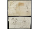 TAHITI. 1837-1844. 2 Covers With Text From RAIATE And PAPETE To London And France. - Other & Unclassified