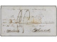 HONG KONG. 1863. Cover With Manuscript Endorsement On Front From HONG KONG, Struck On Reverse With HONG KONG Single Ring - Autres & Non Classés