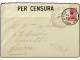 PALESTINA. 1918 (30-Julio). DESTACAMENTO ITALIANO DE PALESTINA. Sobre Circulado Desde PORT SAID A ITALIA Con Sello De Eg - Altri & Non Classificati