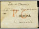 MEXICO. 1829. EXPEDICIÓN ESPAÑOLA A MÉXICO. Carta Escrita A Bordo De La Fragata 'Encarnación' En El Puerto De La Habana  - Other & Unclassified