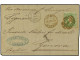 PORTUGAL. 1876. LISBOA A GENOVA. 50 Reis Verde (defecto De Origen). Fechador Maritimo Francés LISBONNE / PAQ. FR. J Nº 6 - Autres & Non Classés