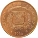 DOMINICAN REPUBLIC CENTAVO 1986  #sm05 1001 - Dominicaine