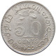 CEYLON 50 CENTS 1920 George V. (1910-1936) #t022 0715 - Sri Lanka (Ceylon)