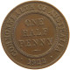 AUSTRALIA HALFPENNY 1922 George V. (1910-1936) #t023 0359 - ½ Penny