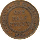 AUSTRALIA HALFPENNY 1929 George V. (1910-1936) #t023 0367 - ½ Penny