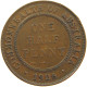 AUSTRALIA HALFPENNY 1926 George V. (1910-1936) #t023 0365 - ½ Penny