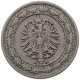 KAISERREICH 20 PFENNIG 1887 A  #t029 0159 - 20 Pfennig