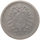 KAISERREICH 50 PFENNIG 1875 F  #t029 0229 - 50 Pfennig