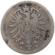 KAISERREICH 50 PFENNIG 1877 H  #t029 0245 - 50 Pfennig