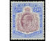 * NYASSALAND. 1908. 10 £ Purple And Ultramarine. Well Centered, Fresh Colours. Original Gum. Signed Bloch. RARITY. Ex Sa - Otros & Sin Clasificación