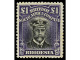 * RHODESIA. 1913. DIE III. 1 £ Black And Deep Violet. Perf. 14. Yv. 57. SG.279b. Stanley Gibbons.650£. - Autres & Non Classés