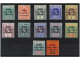 * TOGO. 1916. ANGLO-FRENCH OCCUPATION. 12 Values, Complete Set. 2 P. Toned Gum. Yv. 72/83 Cat. 400€. SG.H47/58. - Other & Unclassified