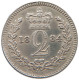 GREAT BRITAIN 2 PENCE MAUNDY 1884 Victoria 1837-1901 #t022 0395 - E. 1 1/2 - 2 Pence