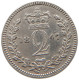 GREAT BRITAIN 2 PENCE MAUNDY 1847 Victoria 1837-1901 #t022 0393 - E. 1 1/2 - 2 Pence