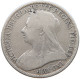 GREAT BRITAIN FLORIN 1893 Victoria 1837-1901 #t019 0273 - J. 1 Florin / 2 Shillings