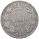 SERBIA 2 DINARA 1897 Alexander I. 1889-1902. #t026 0167 - Serbien