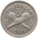 NEW ZEALAND 3 PENCE 1936 George V. (1910-1936) #t022 0483 - Nueva Zelanda