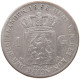 NETHERLANDS GULDEN 1858 Willem III. 1849-1890 #t027 0165 - 1849-1890 : Willem III