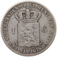 NETHERLANDS GULDEN 1851 Willem III. 1849-1890 #t027 0169 - 1849-1890 : Willem III