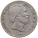 NETHERLANDS 1/2 GULDEN 1864 Willem III. 1849-1890 #t027 0189 - 1849-1890 : Willem III