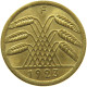 WEIMARER REPUBLIK 50 RENTENPFENNIG 1923 F  #t029 0217 - 50 Renten- & 50 Reichspfennig