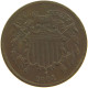 UNITED STATES OF AMERICA 2 CENTS 1864  #t024 0155 - 2, 3 & 20 Cents