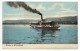 Gruss V. ZÜRICHSEE Dampfschiff Wädenswil Gel. 1908 V. Rapperswil Stempel Hotel De La Poste - Wädenswil