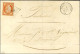 PC 2781 / N° 5 Orange Vif Belles Marges Càd T 15 SALIES-DU-SALAT 30 8 JUIL. 54 Sur Lettre 2 Ports Avec Texte Pour Toulou - 1849-1850 Ceres